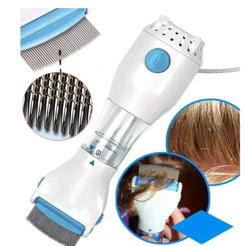 Electric Vacuum Flea & Lice Comb for Pets