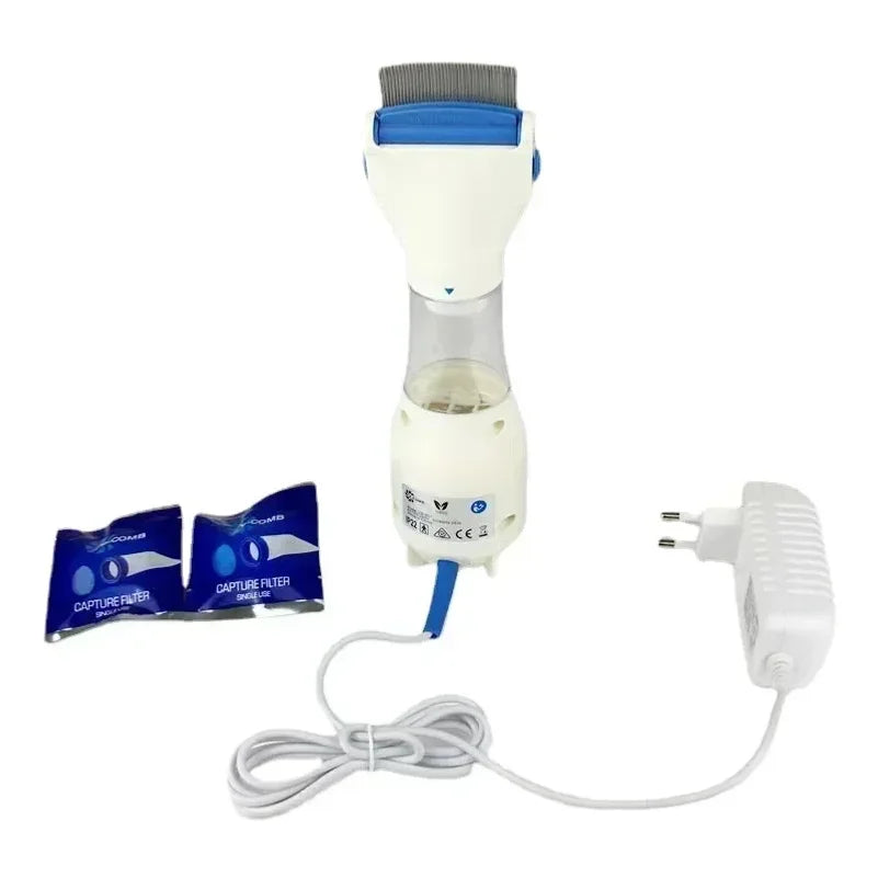 Electric Vacuum Flea & Lice Comb for Pets